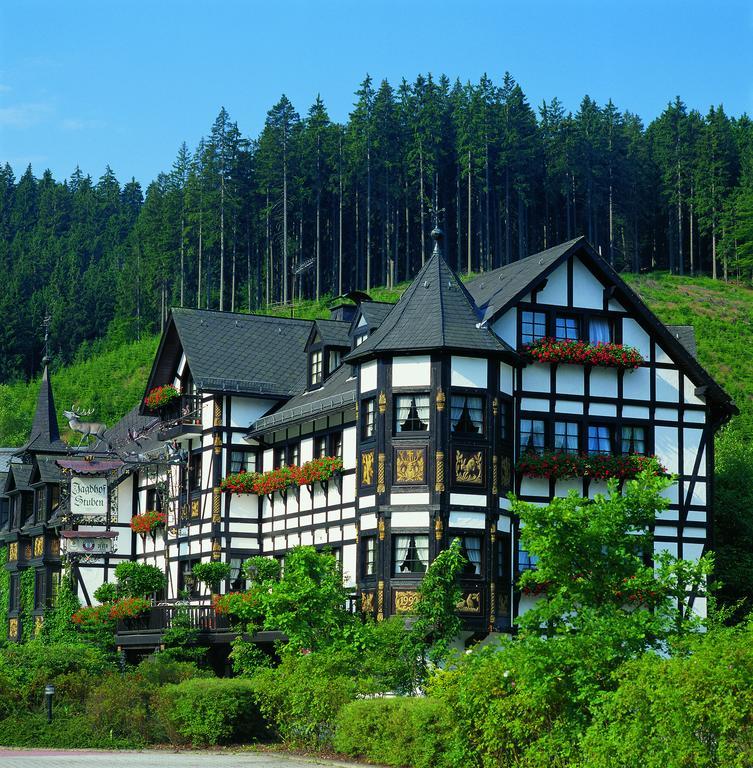 Relais & Chateaux Jagdhof Glashuette Bad Laasphe Exterior foto
