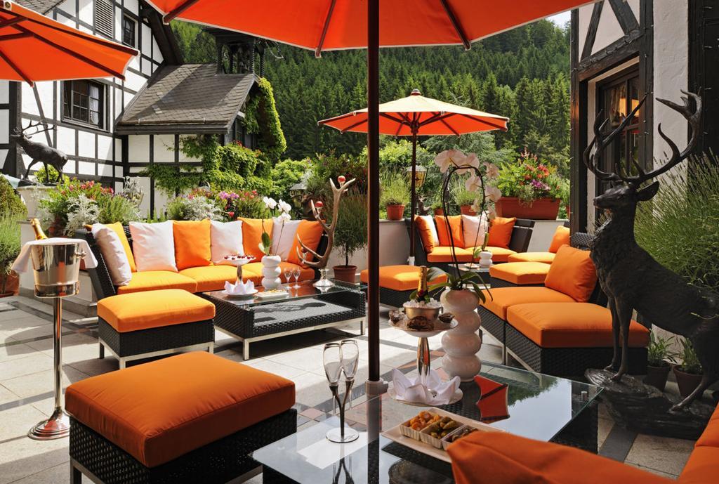 Relais & Chateaux Jagdhof Glashuette Bad Laasphe Exterior foto