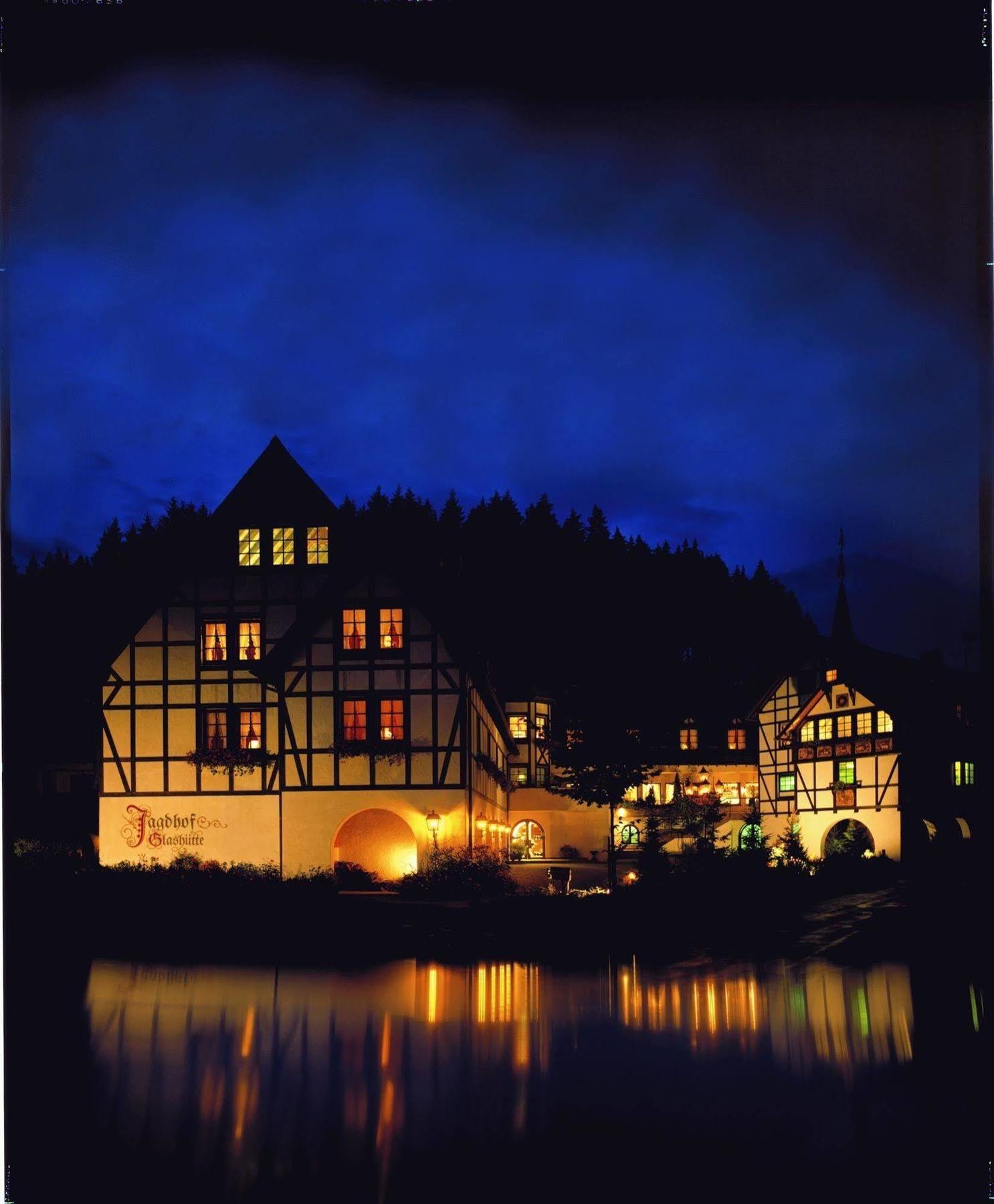 Relais & Chateaux Jagdhof Glashuette Bad Laasphe Exterior foto